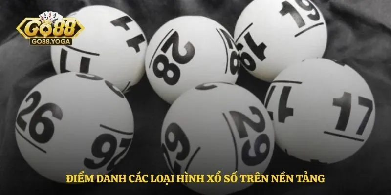 Điểm danh các loại hình xổ số trên nền tảng